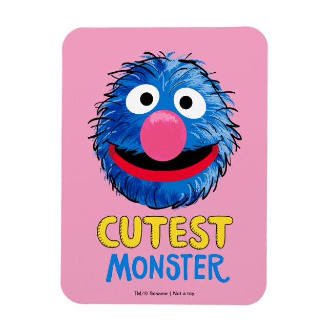 Magnet Flexible Monster à la fin de cette histoire | Grover (Vertical)
