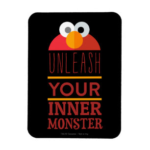 Magnet Flexible Monstre intérieur Elmo