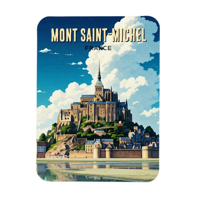 Magnet Flexible Mont Saint-Michel (Vertical)