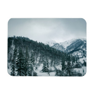 Magnet Flexible Montagnes neigeuses en Géorgie
