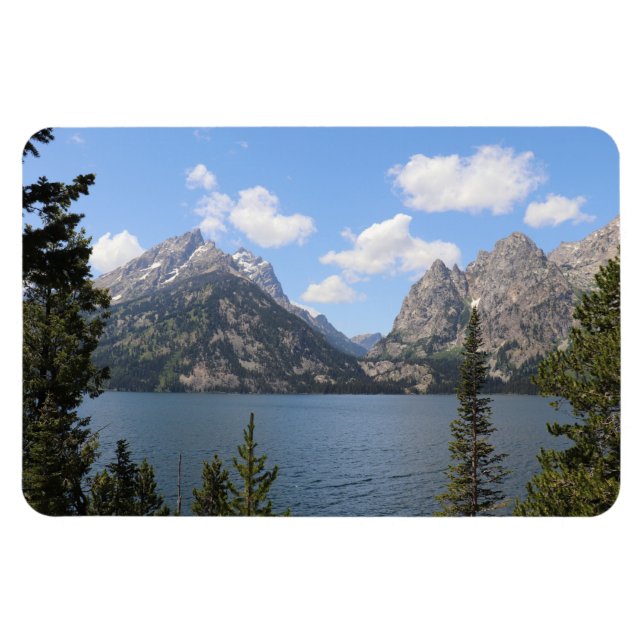 Magnet Flexible Monts Grand Teton et Jenny Lake (Horizontal)