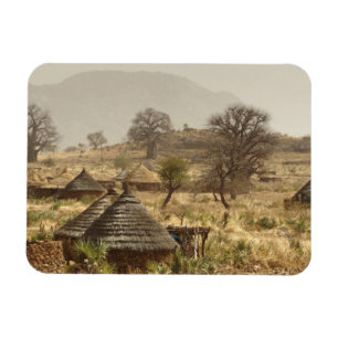 Magnet Flexible Monts Nuba, village de Nugera