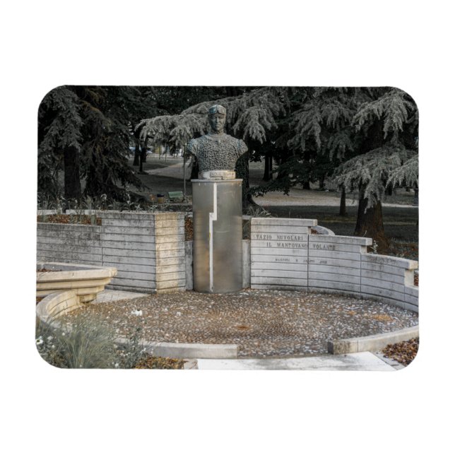 Magnet Flexible Monument à Tazio Nuvolari Aimant photo flexible (Horizontal)