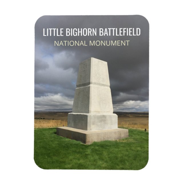 Magnet Flexible Monument funéraire de Little Bighorn (Vertical)