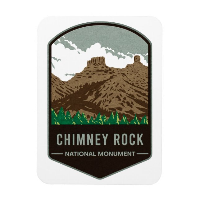 Magnet Flexible Monument national de Chimney Rock (Vertical)