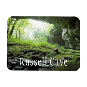 Magnet Flexible Monument national de la grotte Russell, Alabama