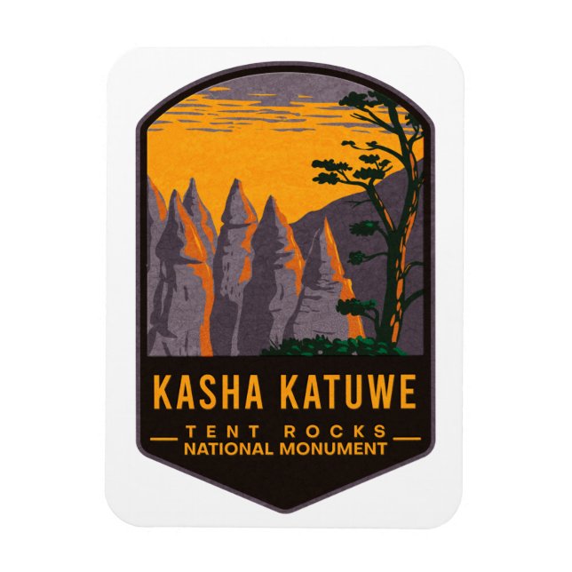 Magnet Flexible Monument national Kasha Katuwe Tent Rocks (Vertical)