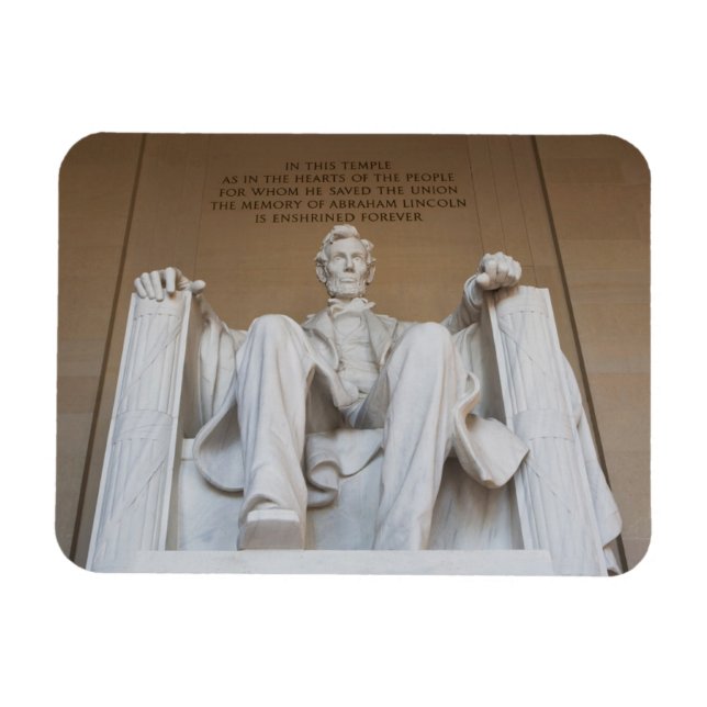 Magnet Flexible Monuments | the Lincoln Memorial (Horizontal)