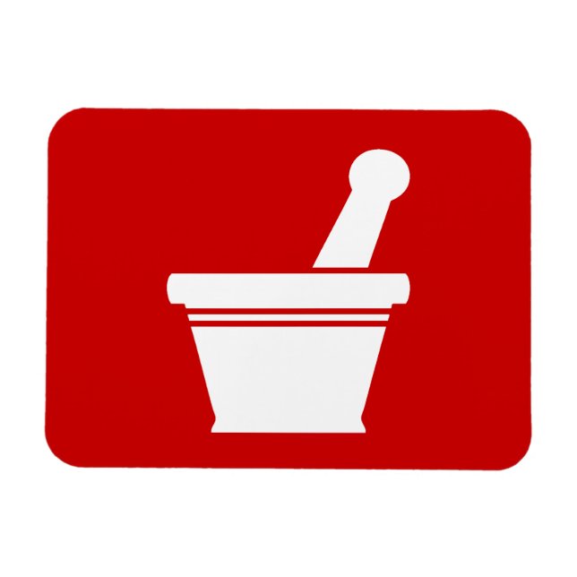 Magnet Flexible Mortier et pilon (Horizontal)