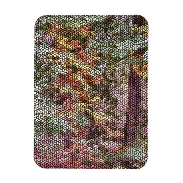MAGNET FLEXIBLE MOSAÏQUE ARBRE (Vertical)