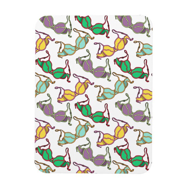 Magnet Flexible Motif Bra multicolore (Vertical)