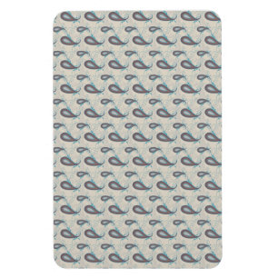 Magnet Flexible Motif Champagne Paisley