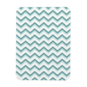 Magnet Flexible Motif Chevron ZigZag dans Mint Green