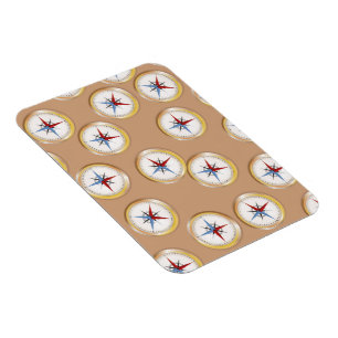 Magnet Flexible Motif Compass magnétique