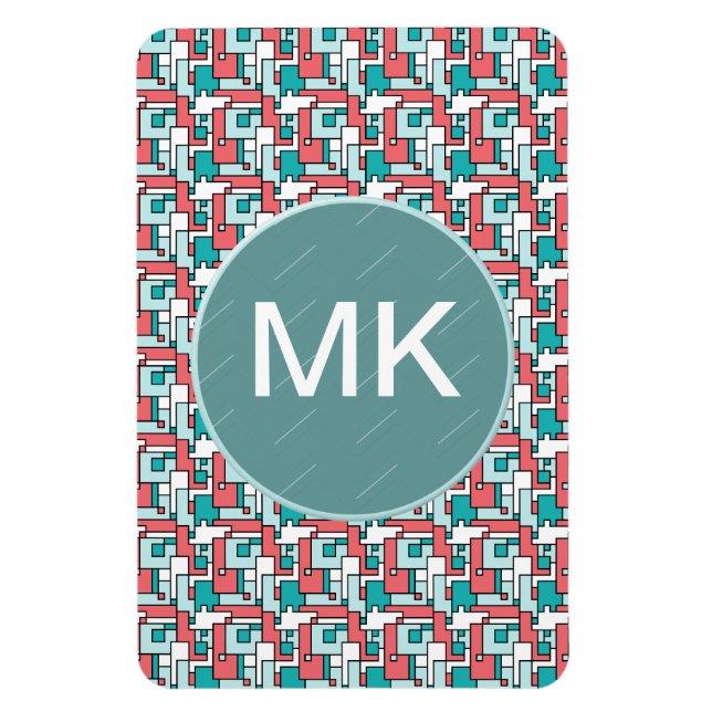 Magnet Flexible Motif de briques rétro (Vertical)