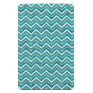 Magnet Flexible Motif de Chevron de parties scintillantes des eaux