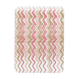 Magnet Flexible Motif de corail de Chevron de zigzag de