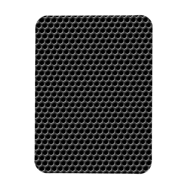 Magnet Flexible Motif de grille métallique - arrière - plan (Vertical)