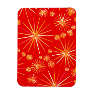 Magnet Flexible Motif de Spoutnik de la moitié du siècle,