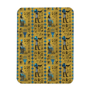 Magnet Flexible Motif égyptien de symboles d'ornement