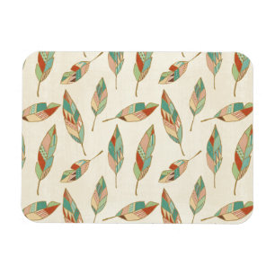 Magnet Flexible Motif géométrique de plume d'étape   de Geo de