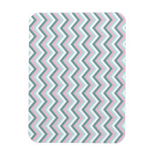 Magnet Flexible Motif Ocean Mist Chevron