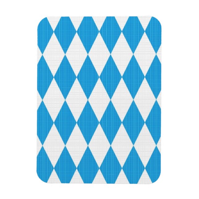 Magnet Flexible Motif Oktoberfest avec texture de tissu (Vertical)
