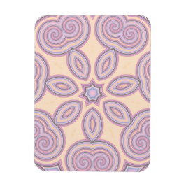 Magnet Flexible Motif Pastel Pink & Purple Kaleidoscope