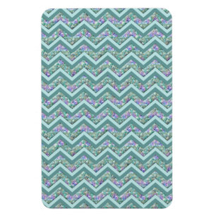 Magnet Flexible Motif Rainbow Foil ZigZag