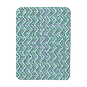 Magnet Flexible Motif Rainbow Foil ZigZag