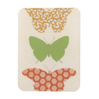 Motifs papillons décoratifs sur Arrière - plan crè