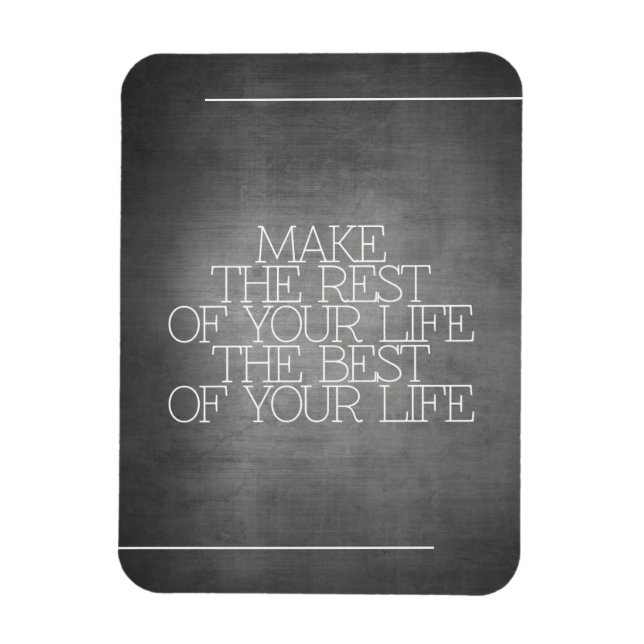 Magnet Flexible Motivation, inspiration, mots de sagesse citent. (Vertical)