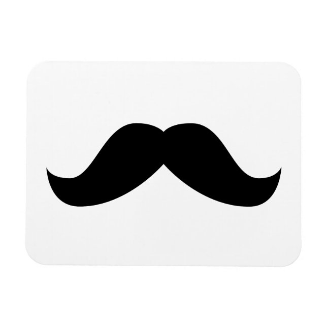 Magnet Flexible Moustache (Horizontal)