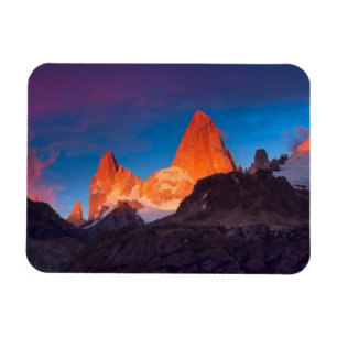 Magnet Flexible Mt Fitz Roy au lever de soleil