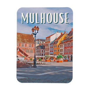 Magnet Flexible Mulhouse Photo Vintage