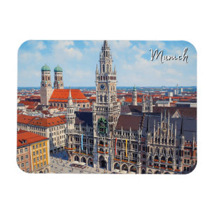 Magnet Flexible Munich Marienplatz Allemagne