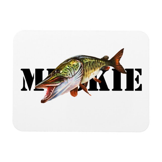 Magnet Flexible Muskie (Horizontal)