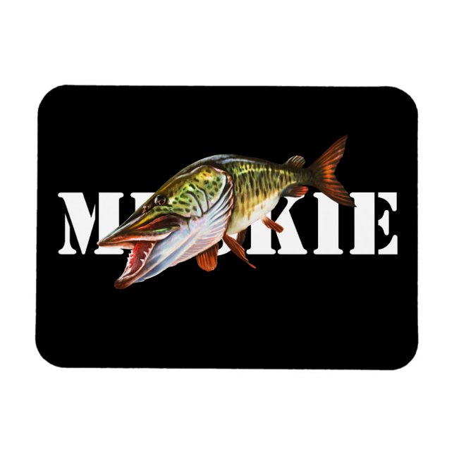 Magnet Flexible Muskie (Horizontal)