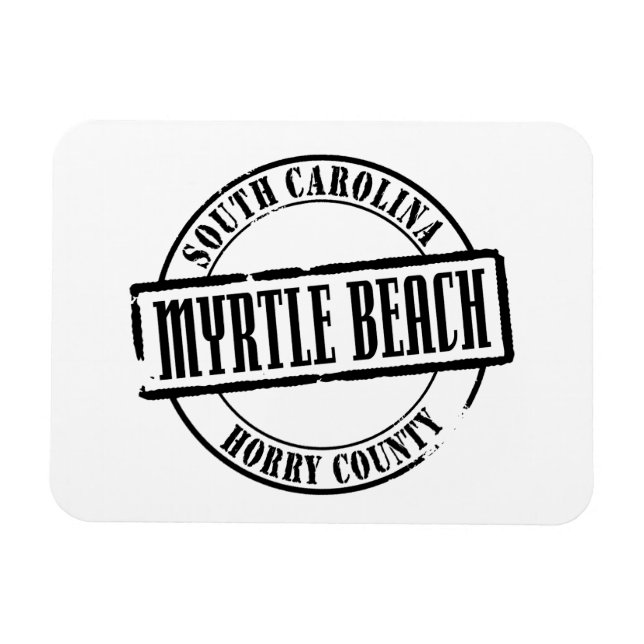 Magnet Flexible Myrtle Beach Titre (Horizontal)