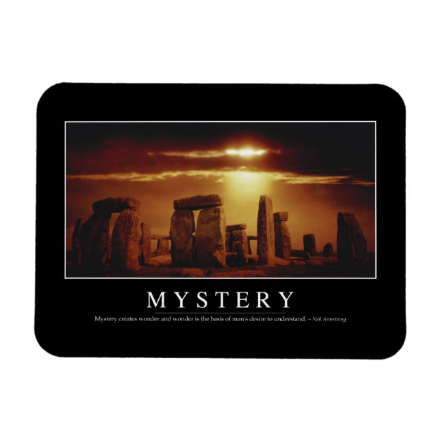 Magnet Flexible Mystère : Citation inspirante (Horizontal)