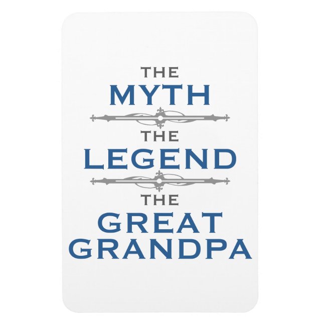 Magnet Flexible Mythe Légende Grand Grand Papi (Vertical)