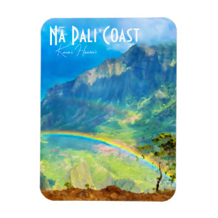 Magnet Flexible Na Pali Coast Kauai Hawaii