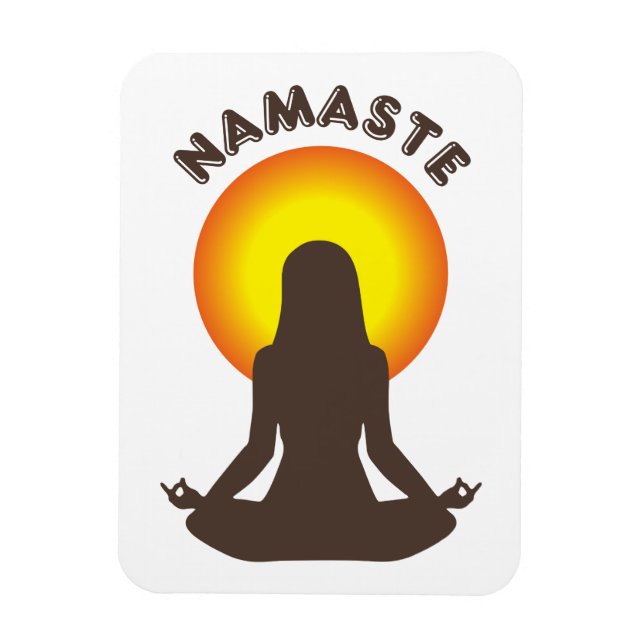 Magnet Flexible Namaste (Vertical)