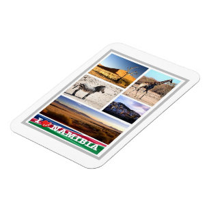 Magnet Flexible Namibie - I Love -