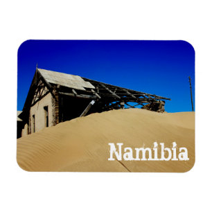 Magnet Flexible Namibie Kolmanskop House Dune Landcape Ghost Town
