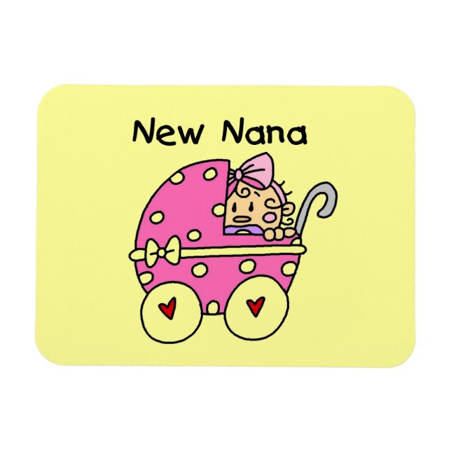 Magnet Flexible Nana Baby dans les cadeaux de transport (Horizontal)