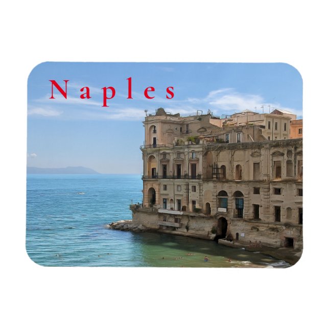 Magnet Flexible Naples. #11. (Horizontal)