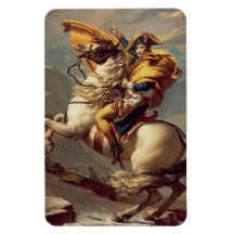Napoléon Traversant les Alpes-Jacques-Louis David