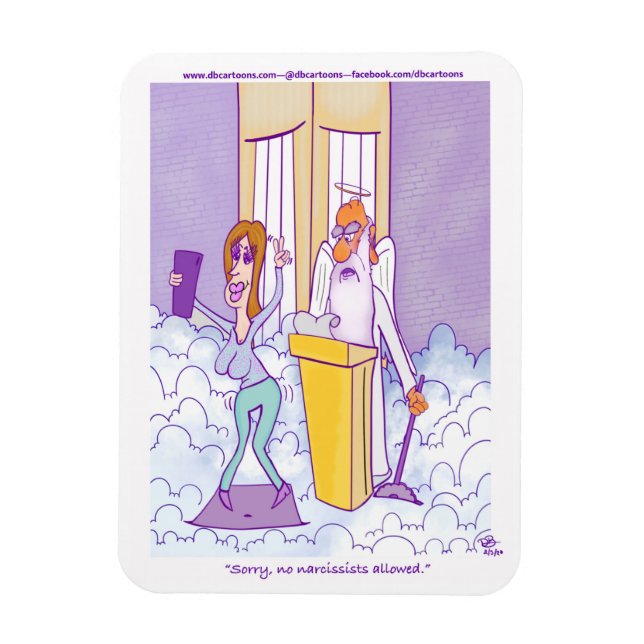 Magnet Flexible Narcissique (Vertical)