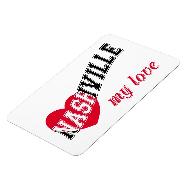 Magnet Flexible Nashville mon amour (Côté Gauche)